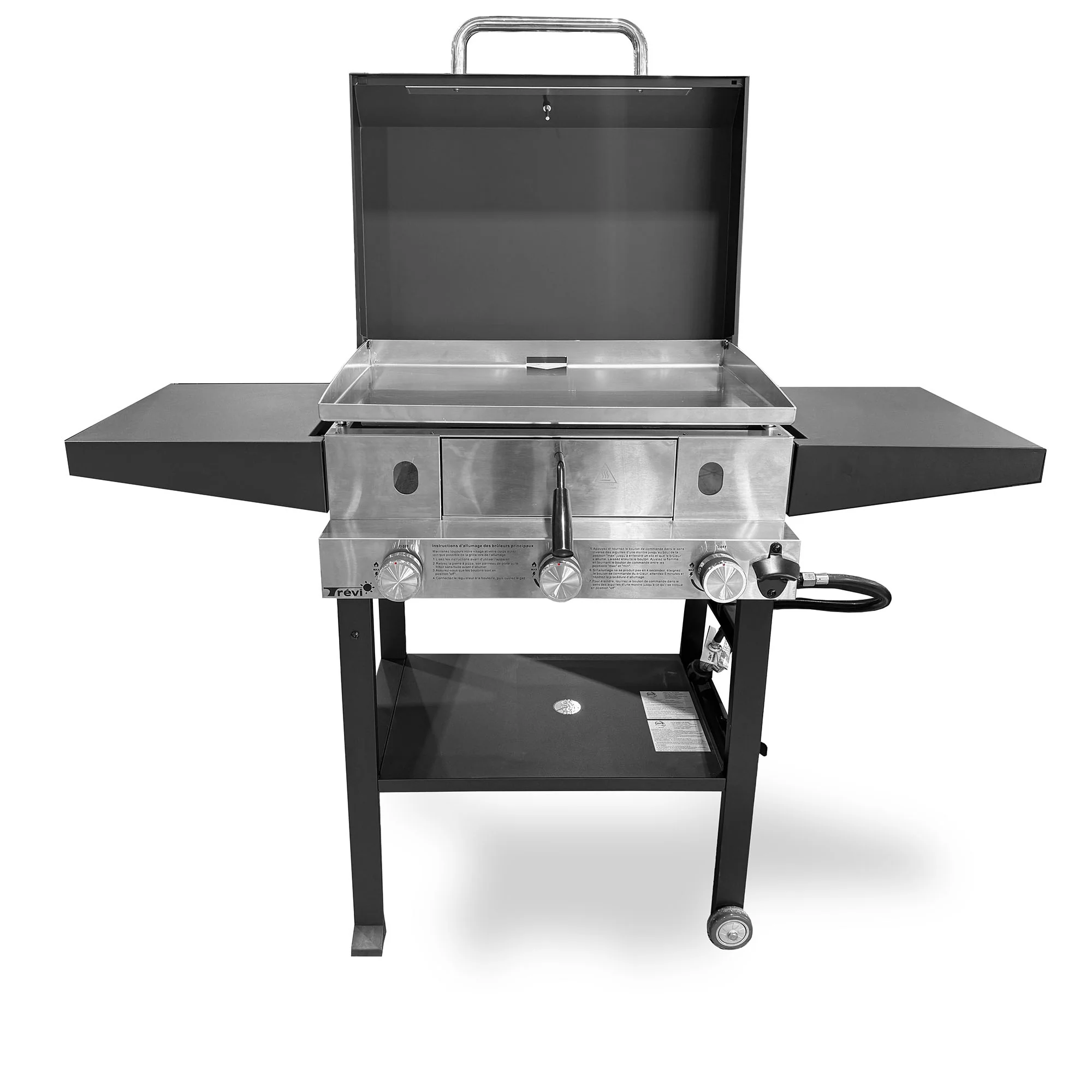 Plancha 3 en 1 avec friteuse à air et four à pizza - Image 4